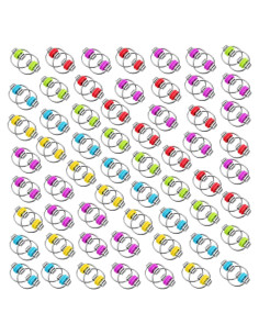 Juguetes Antiestrés Skylety 40 Pcs para Alivio de Ansiedad