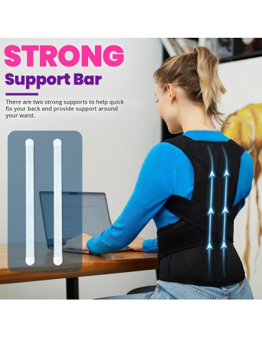 Faja Correctora de Postura MYH para Alivio de Espalda
