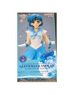 Estatua Sailor Mercury Banpresto Glitter & Glamours 23.1 cm