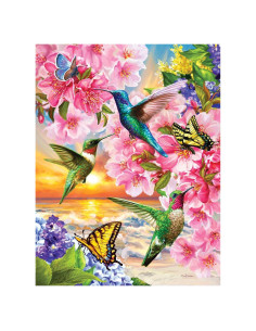 Rompecabezas 500 Piezas Springbok Colibríes 59.7x45.7cm