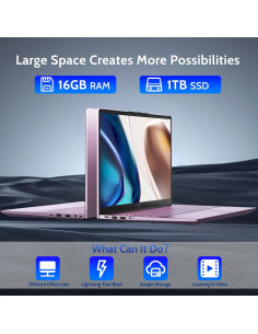 Laptop NIMO 15.6 FHD, 16GB RAM, 1TB SSD, Oro Rosa 2