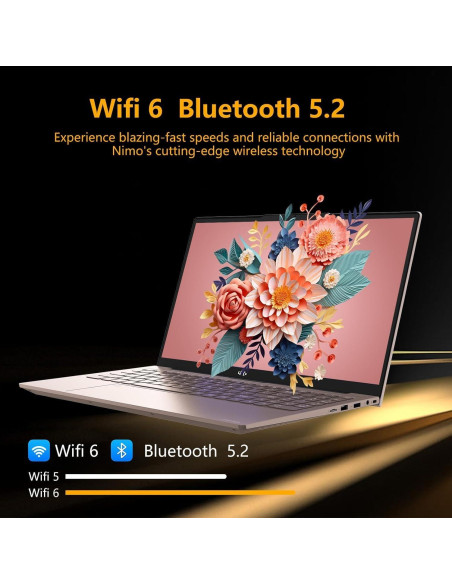 Laptop NIMO 15.6 FHD, 16GB RAM, 1TB SSD, Oro Rosa