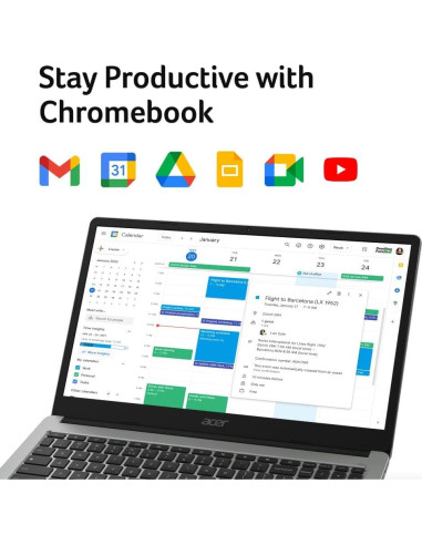 Laptop Acer Chromebook 315 | Intel Celeron N4500 | 15.6" FHD