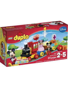 LEGO DUPLO Mickey Mouse Clubhouse Tren Cumpleaños 24 Piezas 2