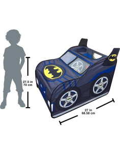 Carpa Pop Up Batmobile Batman - Casa de Juego para Niños 2