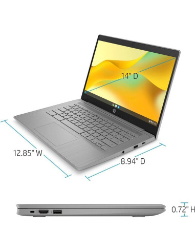 Laptop HP Chromebook 14" Intel Celeron 4GB RAM 64GB eMMC