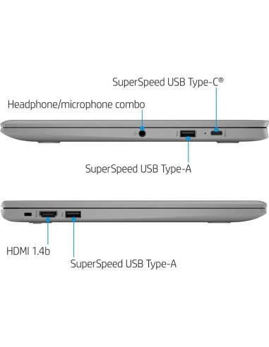 Laptop HP Chromebook 14" Intel Celeron 4GB RAM 64GB eMMC