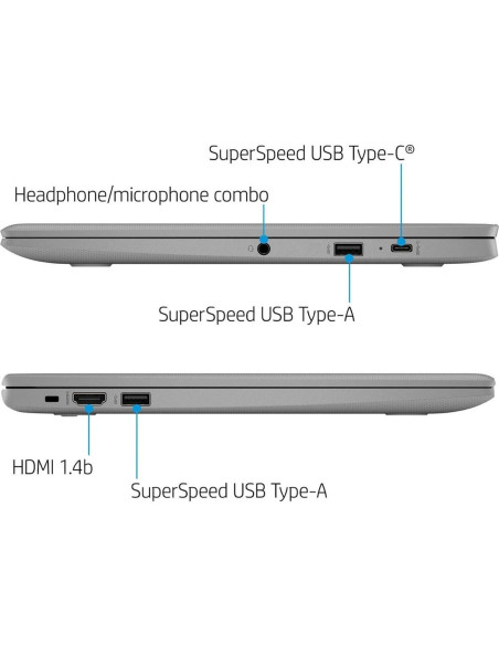 Laptop HP Chromebook 14" Intel Celeron 4GB RAM 64GB eMMC