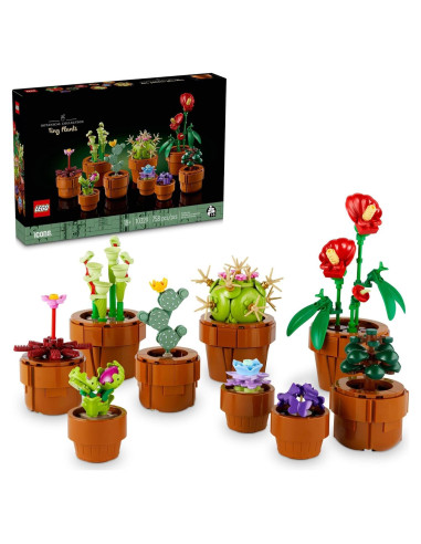 LEGO Plantas Pequeñas 10329 - Set de Construcción Decorativa