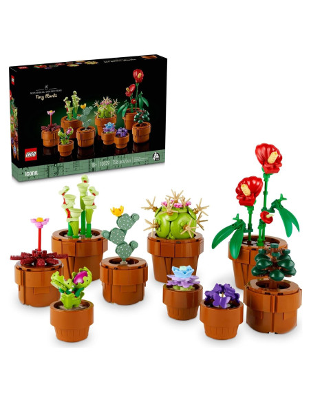 LEGO Plantas Pequeñas 10329 - Set de Construcción Decorativa