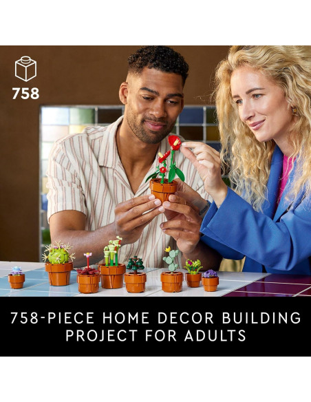 LEGO Plantas Pequeñas 10329 - Set de Construcción Decorativa