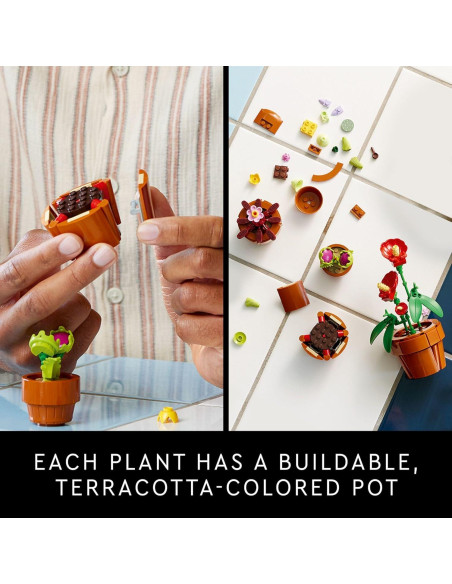 LEGO Plantas Pequeñas 10329 - Set de Construcción Decorativa
