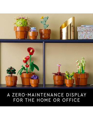 LEGO Plantas Pequeñas 10329 - Set de Construcción Decorativa