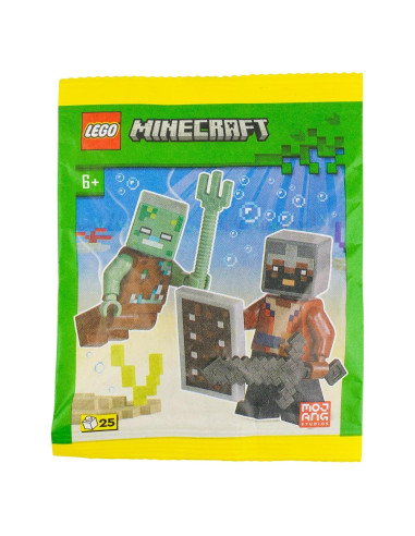 LEGO Minecraft Mini Set Héroe con Minifigura 9g