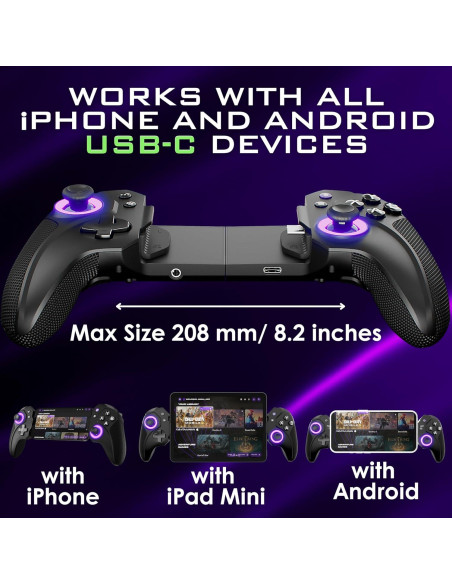 Controlador de Juegos Móvil ELO Vagabond para iPhone y Android