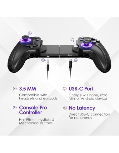 Controlador de Juegos Móvil ELO Vagabond para iPhone y Android