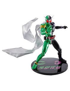 Figura de Acción Kamen Rider Double Cyclone Joker Bandai 14.5 cm