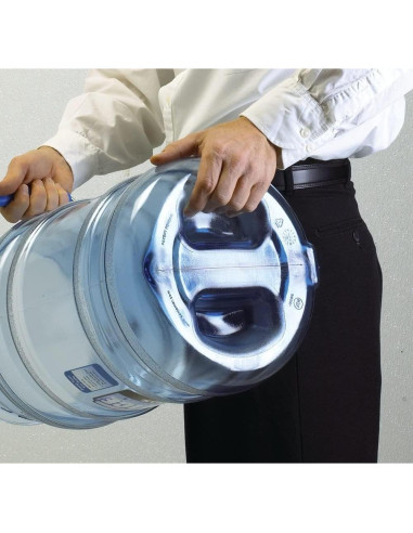 Hielo Tote San Jamar SI6000 6 Galones Azul Paquete de 2