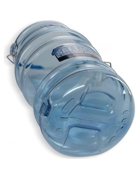 Hielo Tote San Jamar SI6000 6 Galones Azul Paquete de 2