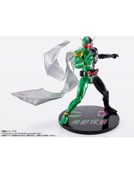 Figura de Acción Kamen Rider Double Cyclone Joker Bandai 14.5 cm Figura de Acción Kamen Rider Double Cyclone Joker Bandai 14.5 cm