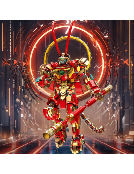 JMBricklayer Mecha Mono Rey 70150 Juguete de Construcción