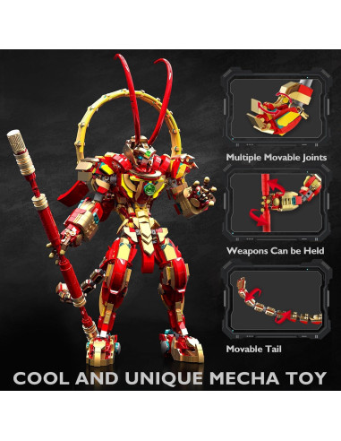 JMBricklayer Mecha Mono Rey 70150 Juguete de Construcción