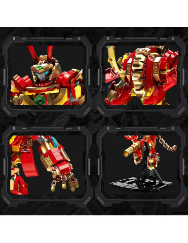 JMBricklayer Mecha Mono Rey 70150 Juguete de Construcción