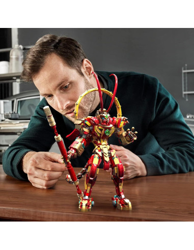 JMBricklayer Mecha Mono Rey 70150 Juguete de Construcción