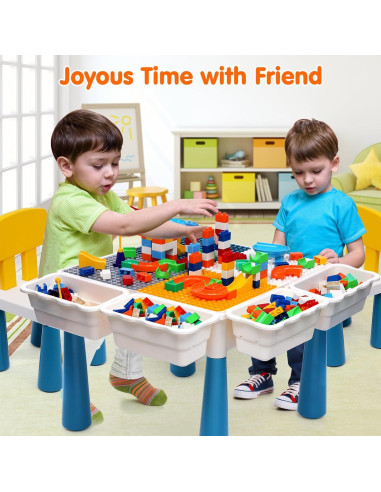 Mesa de Actividades Arscniek 7 en 1 con 152 Piezas