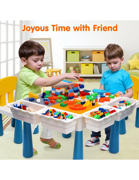 Mesa de Actividades Arscniek 7 en 1 con 152 Piezas