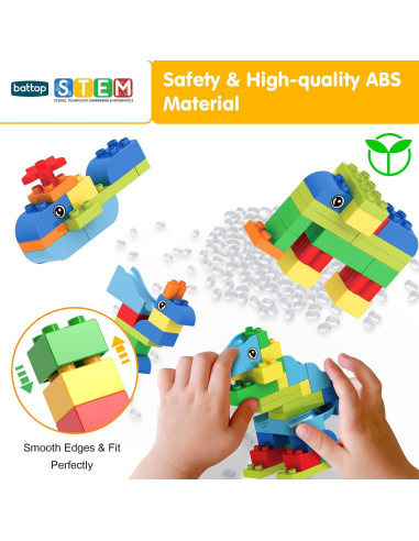 BATTOP Carrera de Canicas 167 PCS Juguete Educativo STEM