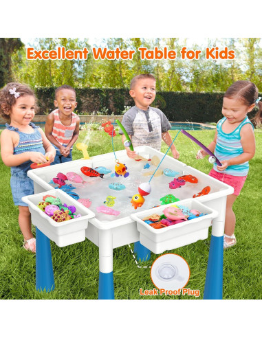 Mesa de Actividades Arscniek 7 en 1 con 152 Piezas