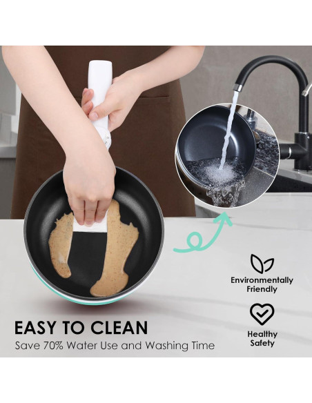 Audecook Olla Eléctrica 1.7L Antiadherente Verde-B