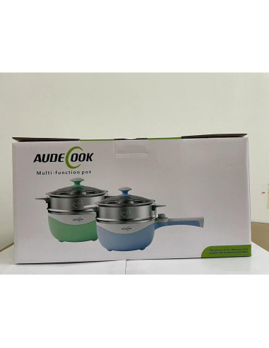 Audecook Olla Eléctrica 1.7L Antiadherente Verde-B