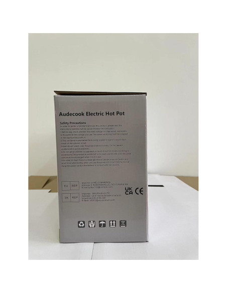 Audecook Olla Eléctrica 1.7L Antiadherente Verde-B