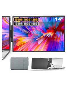Extensor de Pantalla Doble Oiiwak 14" FHD 1920x1200