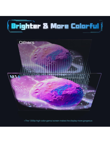 Extensor de Pantalla Doble Oiiwak 14" FHD 1920x1200