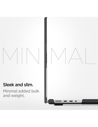 Funda Spigen para MacBook Pro 35.6 cm M4/M3/M2/M1 Negro