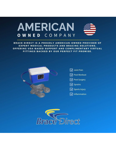 Máquina de Terapia Fría Brace Direct Blue Ice - Alivio Dolor