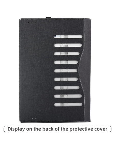 Funda para Laptop DELL Latitude 5550 15.6" Cuero PU Gris