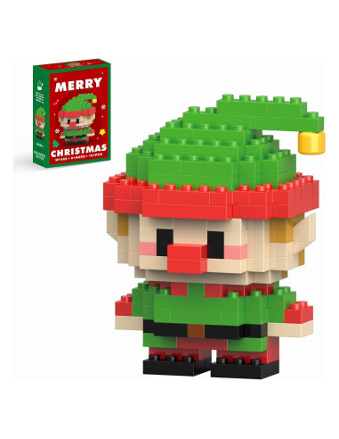 Juego de Bloques de Construcción Elfo Navidad HGCYCF 161 Piezas