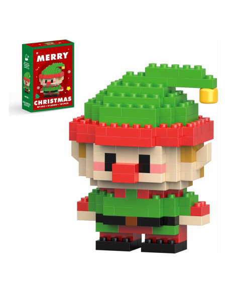 Juego de Bloques de Construcción Elfo Navidad HGCYCF 161 Piezas