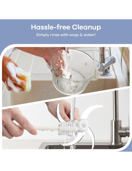 Procesador de Alimentos Ganiza GC10-S 2 Velocidades 8 Tazas