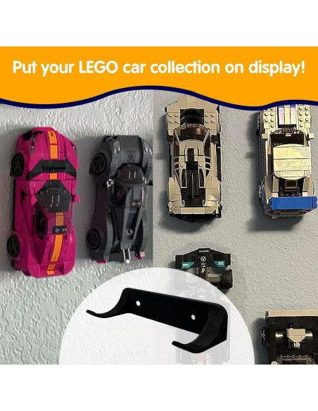 Soportes de Pared para Autos Speed Champions - 20 Piezas