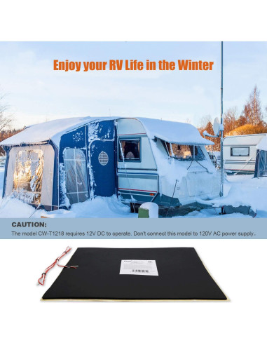 Almohadilla Calefactora Facon 12x18cm 12V - 2 Pack