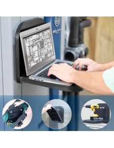 Estación de Trabajo Magnética VIVO DESK-MAG01 para Laptop 2