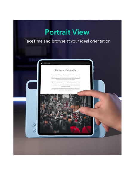 Funda ESR para iPad Air 13" M3/M2 2024/2025, Soporte Ajustable