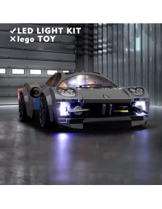 Juego de luces LED VONADO para Lego Pagani Utopia 76915 2