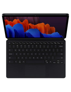 Teclado Book Cover Samsung para Galaxy Tab S7+ Negro