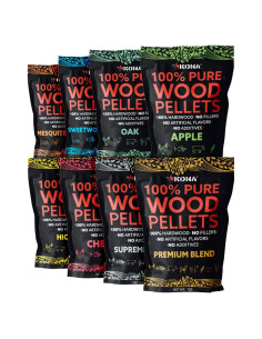 Paquete de Pellets de Madera Kona 8 Variedades 3.63 kg